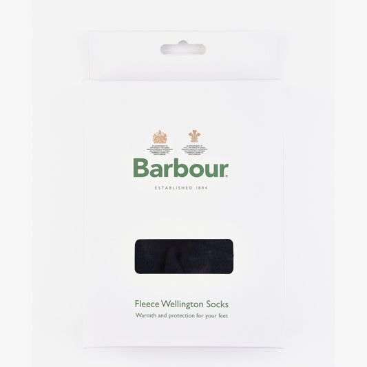 Barbour FLEECE WELLINGTON Socks Unisex Adults Navy