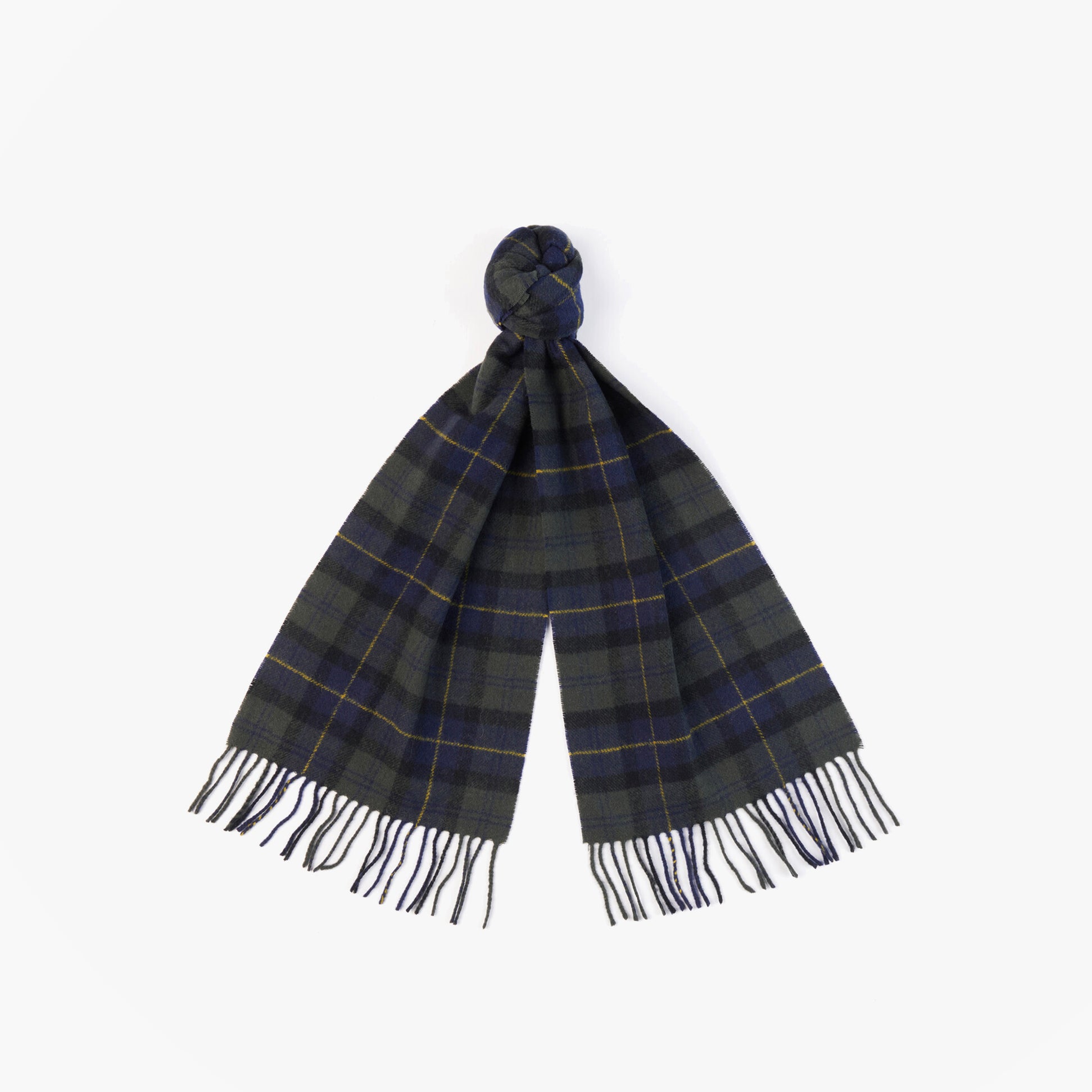 Barbour Barbour TARTAN LAMBSWOOL Mens Winter Olive Night
