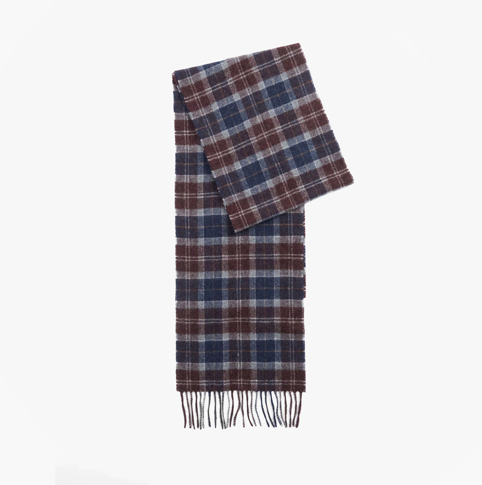 Barbour TARTAN LAMBSWOOL Mens Winter Oak Tartan