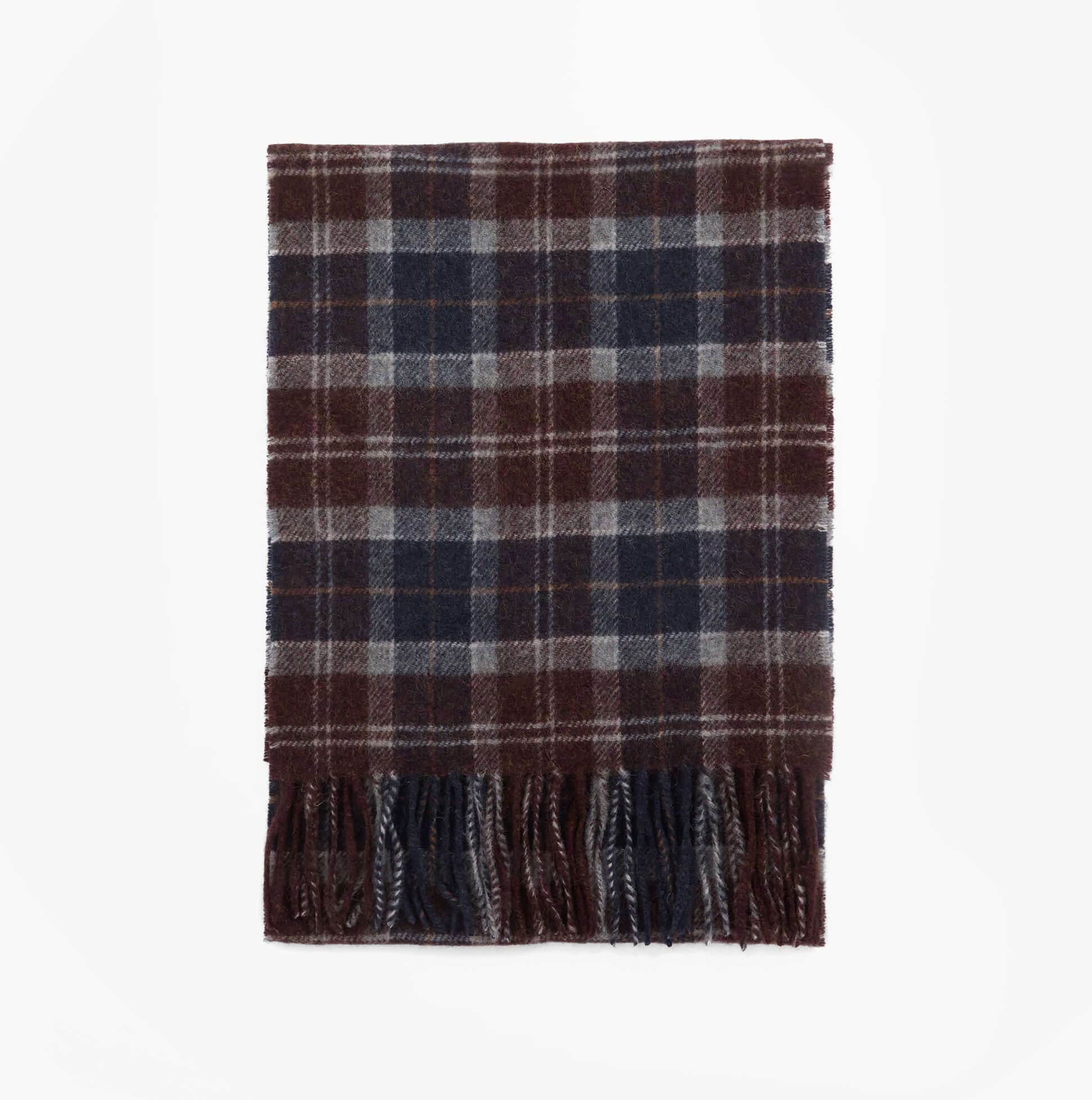 Barbour TARTAN LAMBSWOOL Mens Winter Oak Tartan