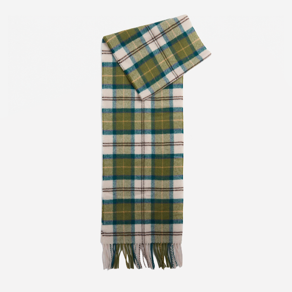 Barbour TARTAN LAMBSWOOL Unisex Adults Regular Ancient