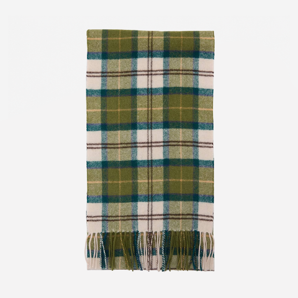 Barbour TARTAN LAMBSWOOL Unisex Adults Regular Ancient