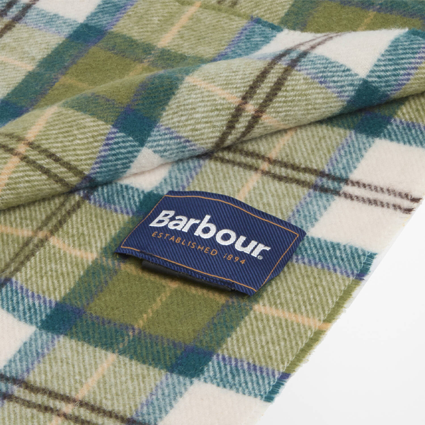 Barbour TARTAN LAMBSWOOL Unisex Adults Regular Ancient