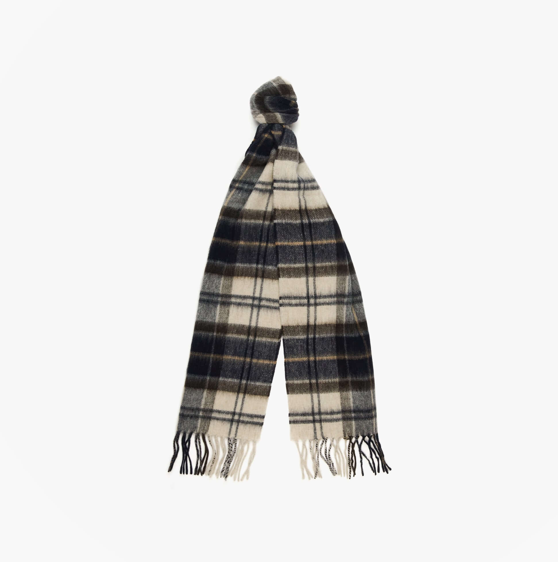 Barbour WOOL CASHMERE TARTAN Mens Winter Autumn Dress