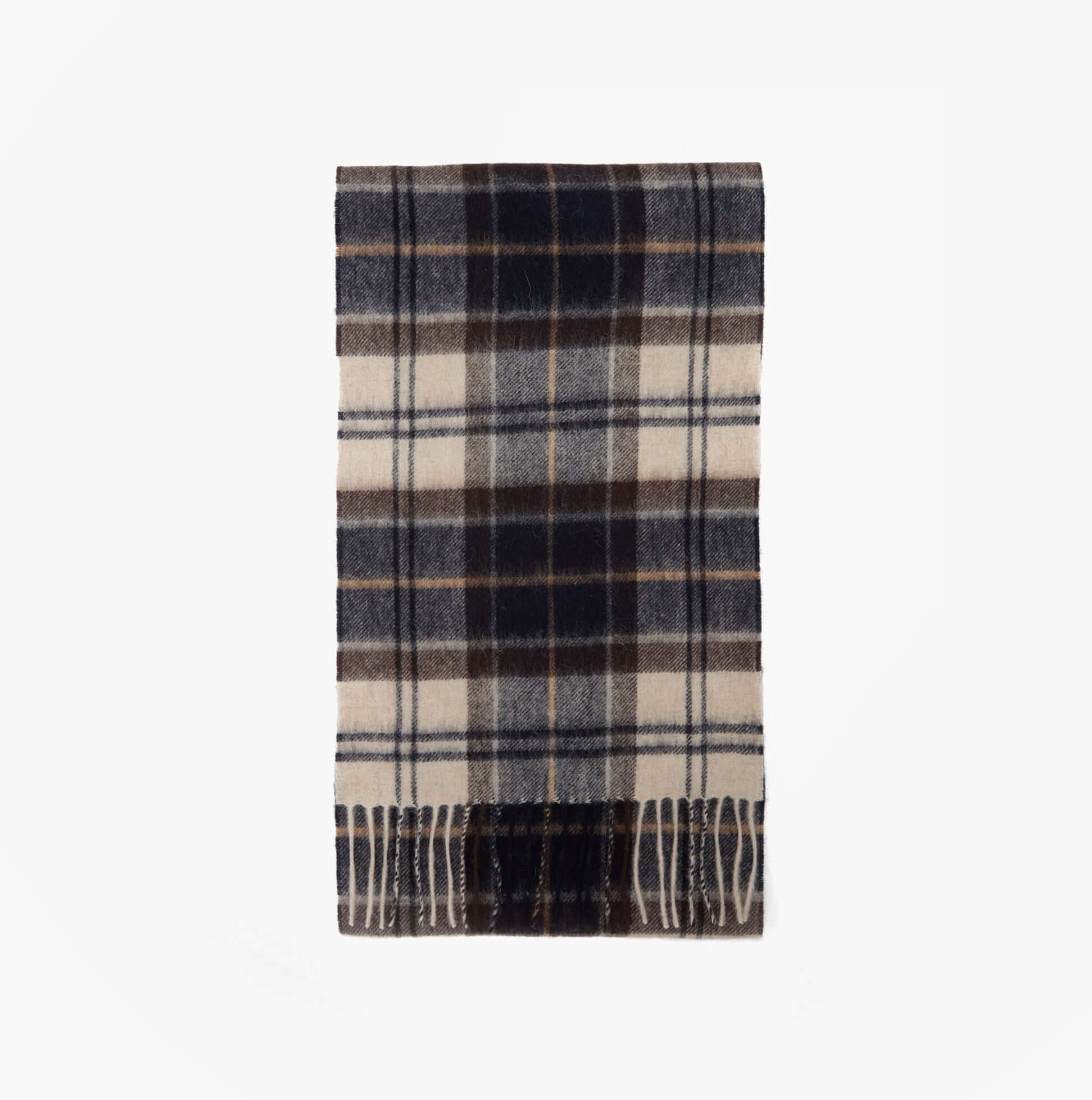 Barbour WOOL CASHMERE TARTAN Mens Winter Autumn Dress