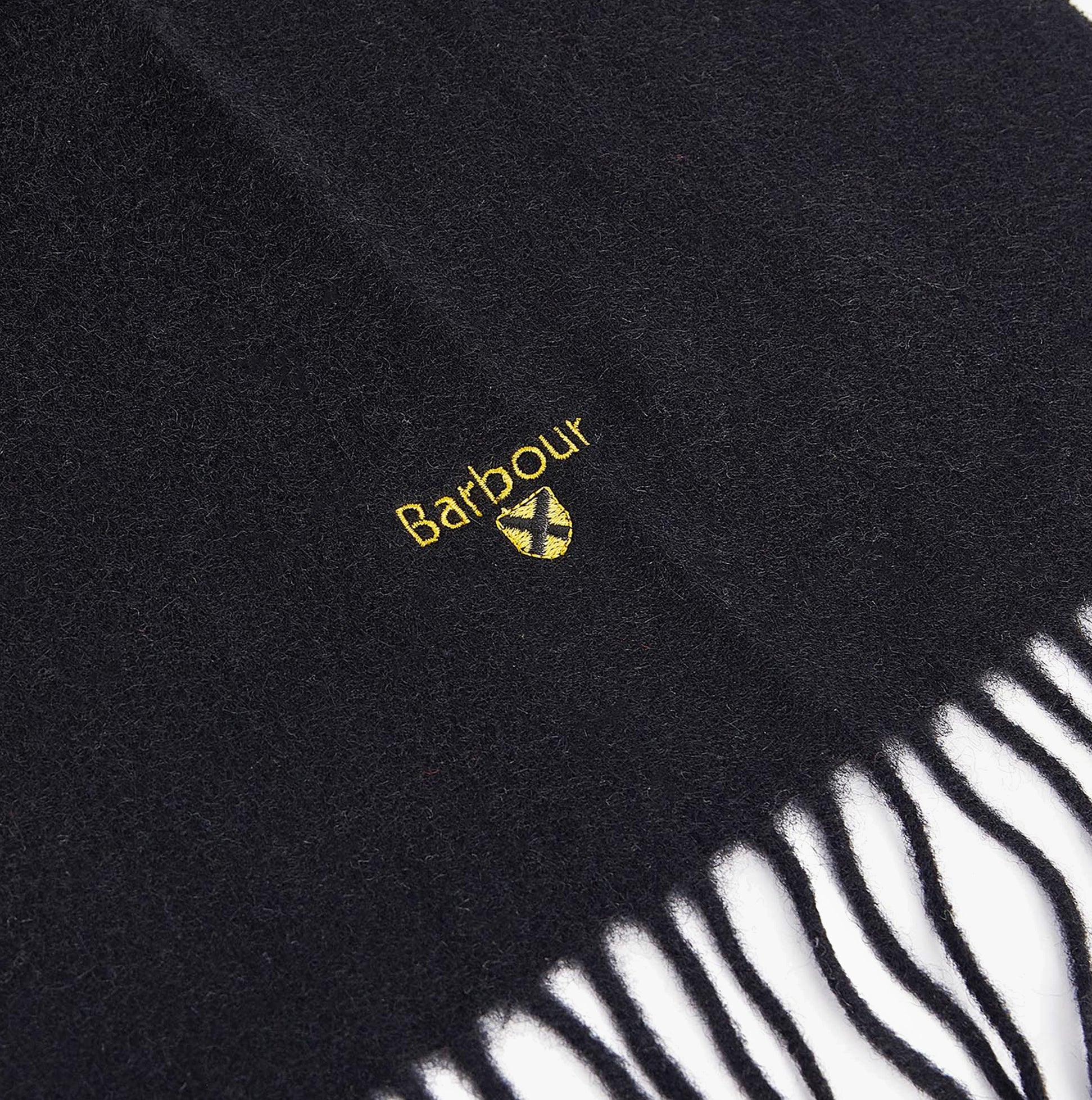 Barbour PLAIN LAMBSWOOL Mens Winter Black