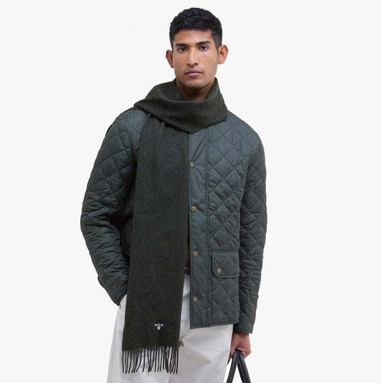Barbour Barbour PLAIN LAMBSWOOL Mens Winter Seaweed