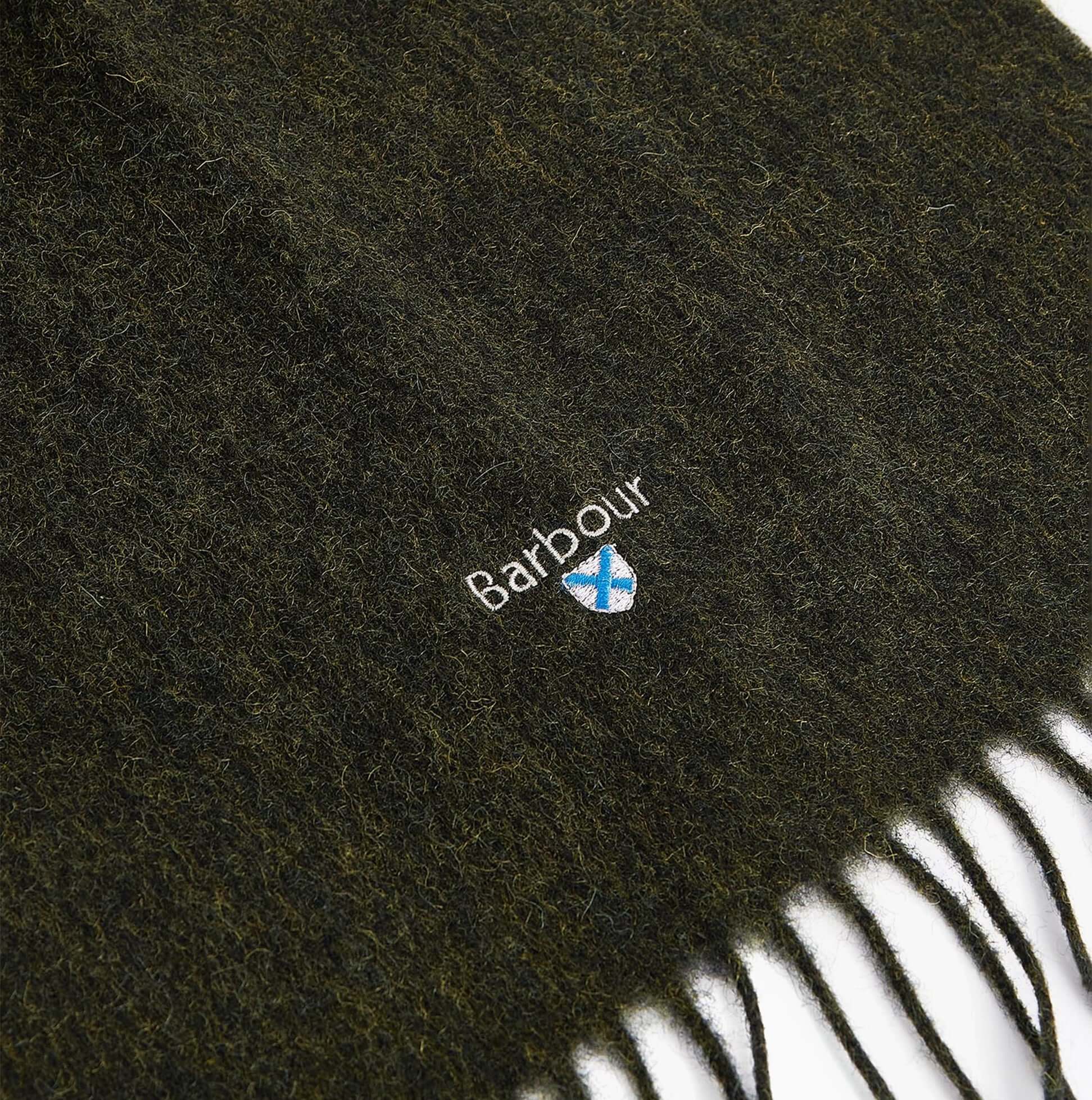 Barbour PLAIN LAMBSWOOL Mens Winter Seaweed