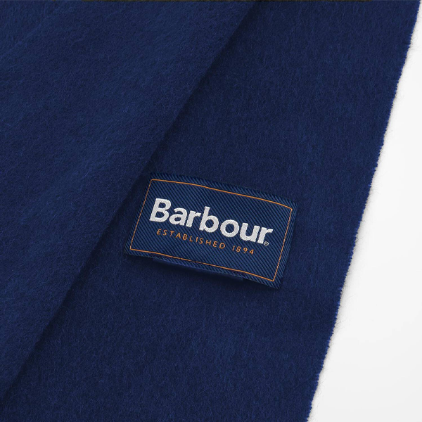 Barbour PLAIN LAMBSWOOL Unisex Adults Regular Navy
