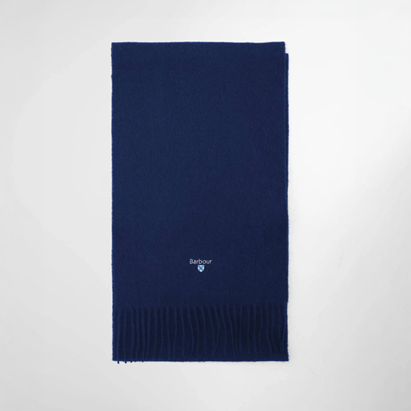 Barbour PLAIN LAMBSWOOL Unisex Adults Regular Navy