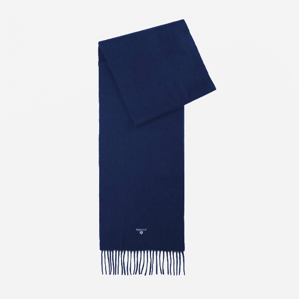 Barbour PLAIN LAMBSWOOL Unisex Adults Regular Navy