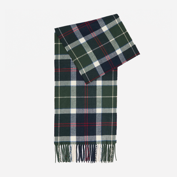 Barbour GALINGALE TARTAN Unisex Adults Regular Evergreen Tartan