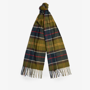 Barbour YAXLEY Unisex Adults Tartan Scarf Classic