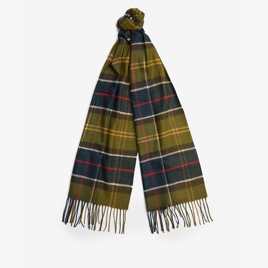 Barbour YAXLEY Unisex Adults Tartan Scarf Classic