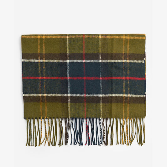 Barbour YAXLEY Unisex Adults Tartan Scarf Classic