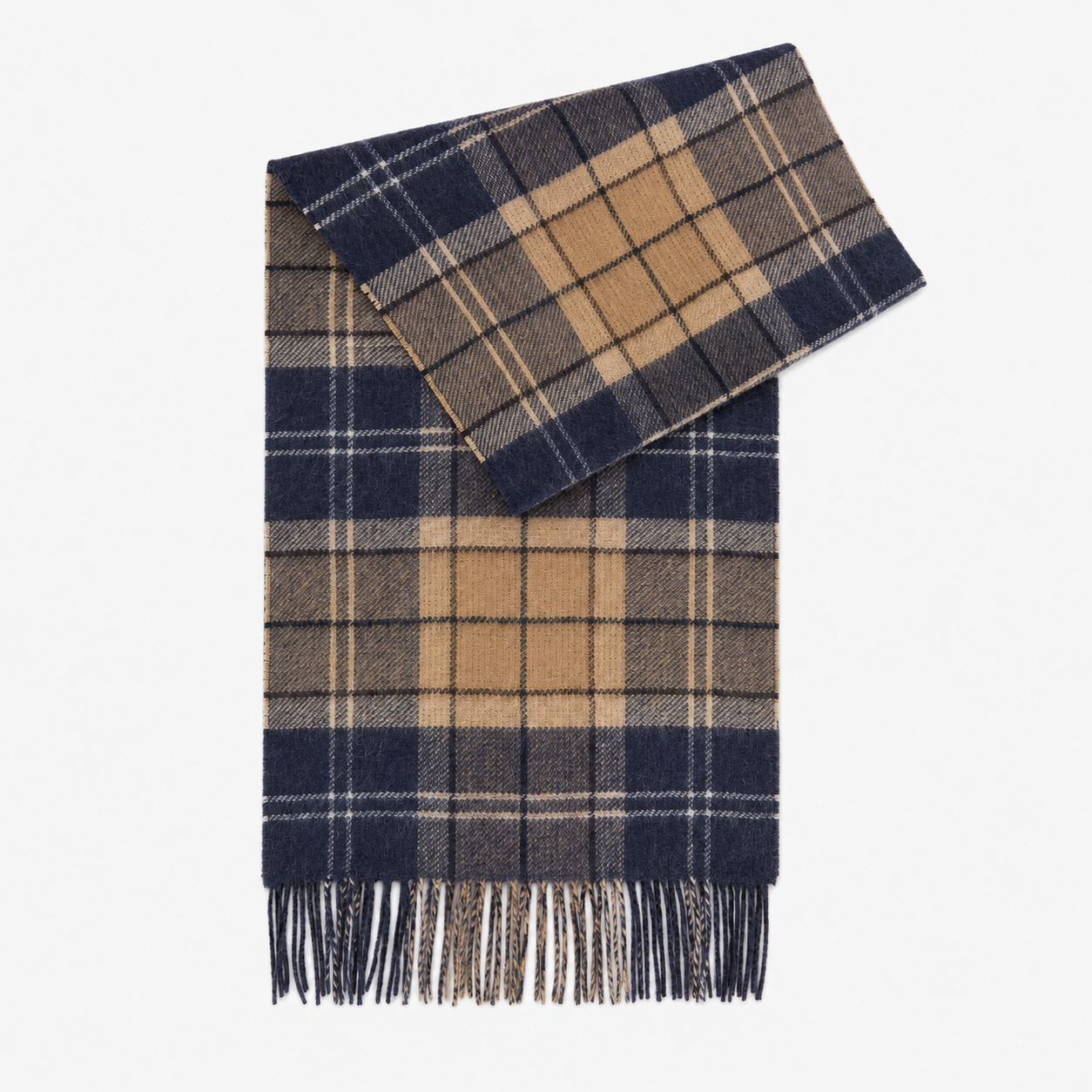 Barbour DRAMSIDE REVERSIBLE Unisex Adults Regular Birchwood Dress Tartan