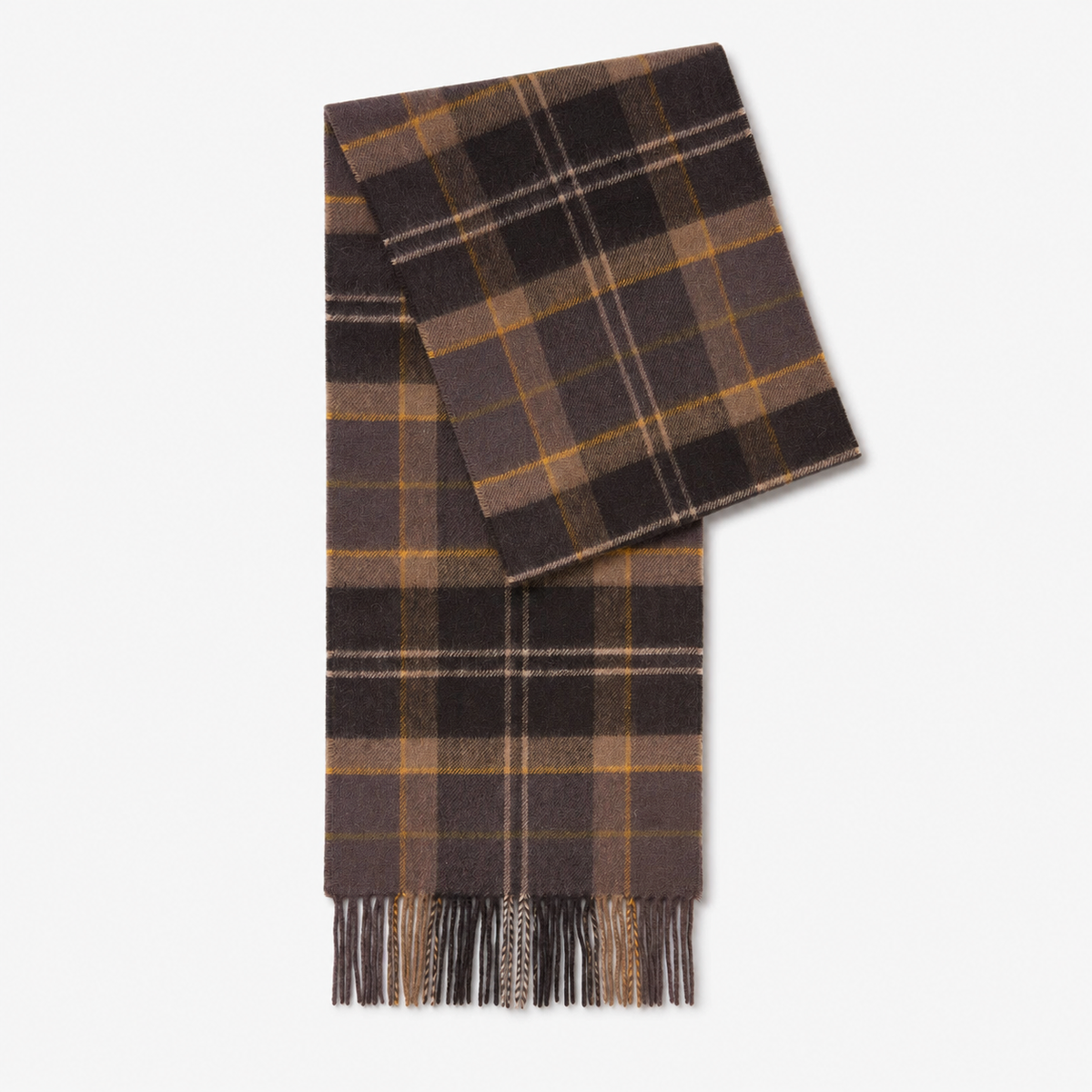 Barbour MINERAL TARTAN Unisex Adults Regular Dried Bracken