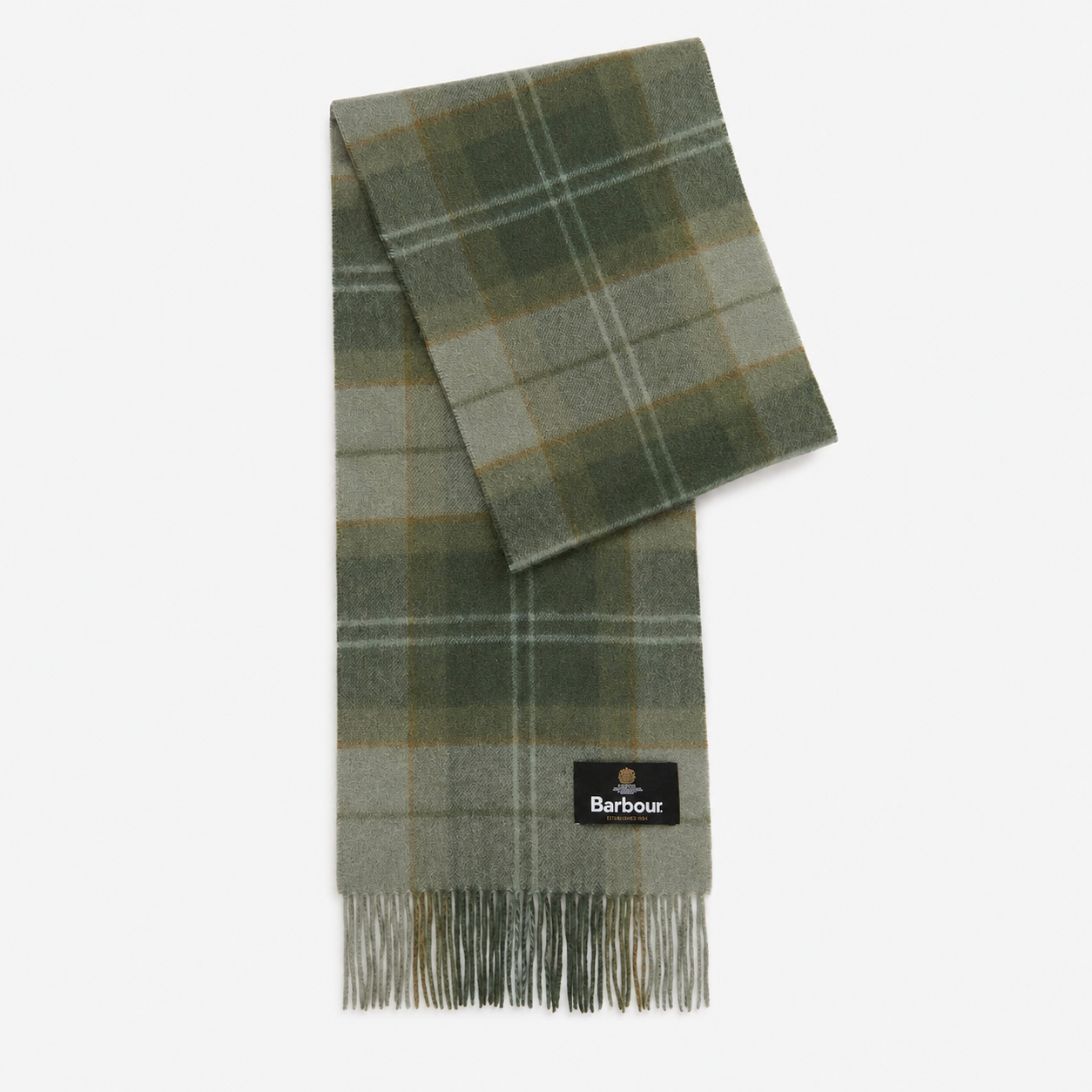 Barbour MINERAL TARTAN Unisex Adults Regular Pine Glen