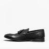 Base London RITZ Mens Leather Loafers Waxy Black