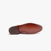Base London SCRIPT Mens Leather Derby Shoes Tan