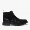 Base London ANDERSON Mens Chelsea Boots Black