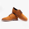 Base London BRYCE Mens Brogue Shoes Cognac