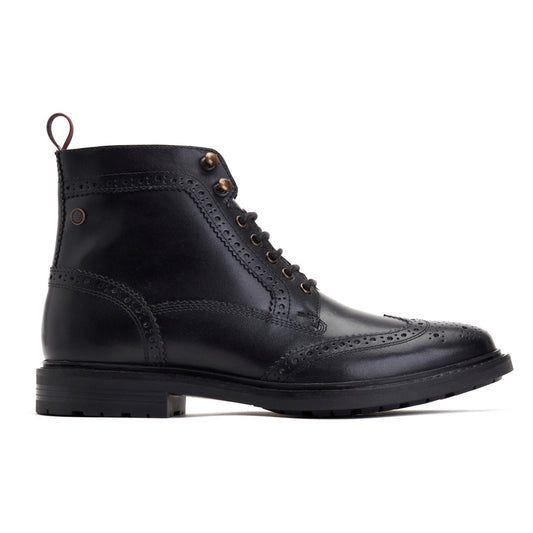 Base London DEALER Mens Boots Black