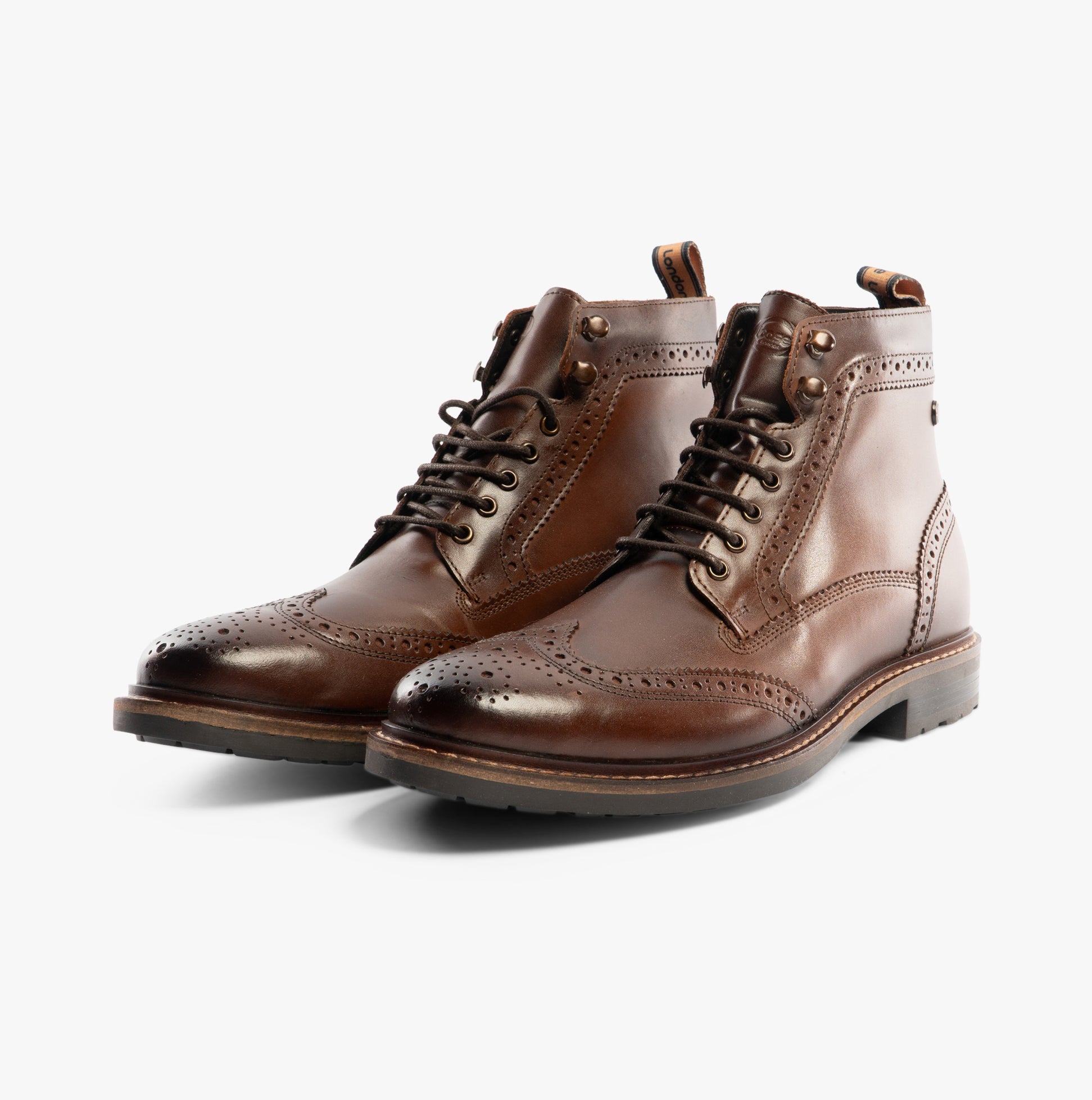 Base London DEALER Mens Boots Brown