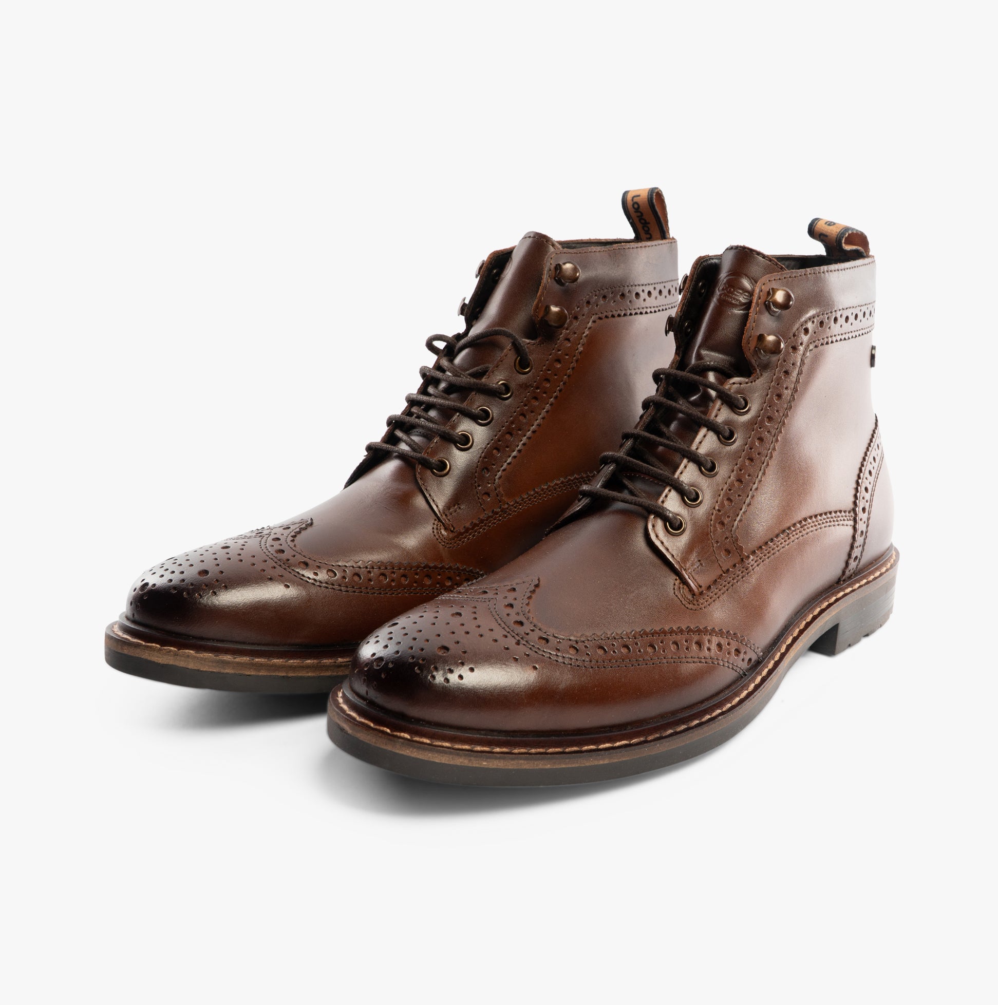 Base London DEALER Mens Boots Brown