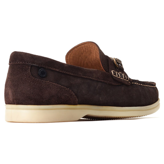 Base London SNAPPER Mens Loafers Brown