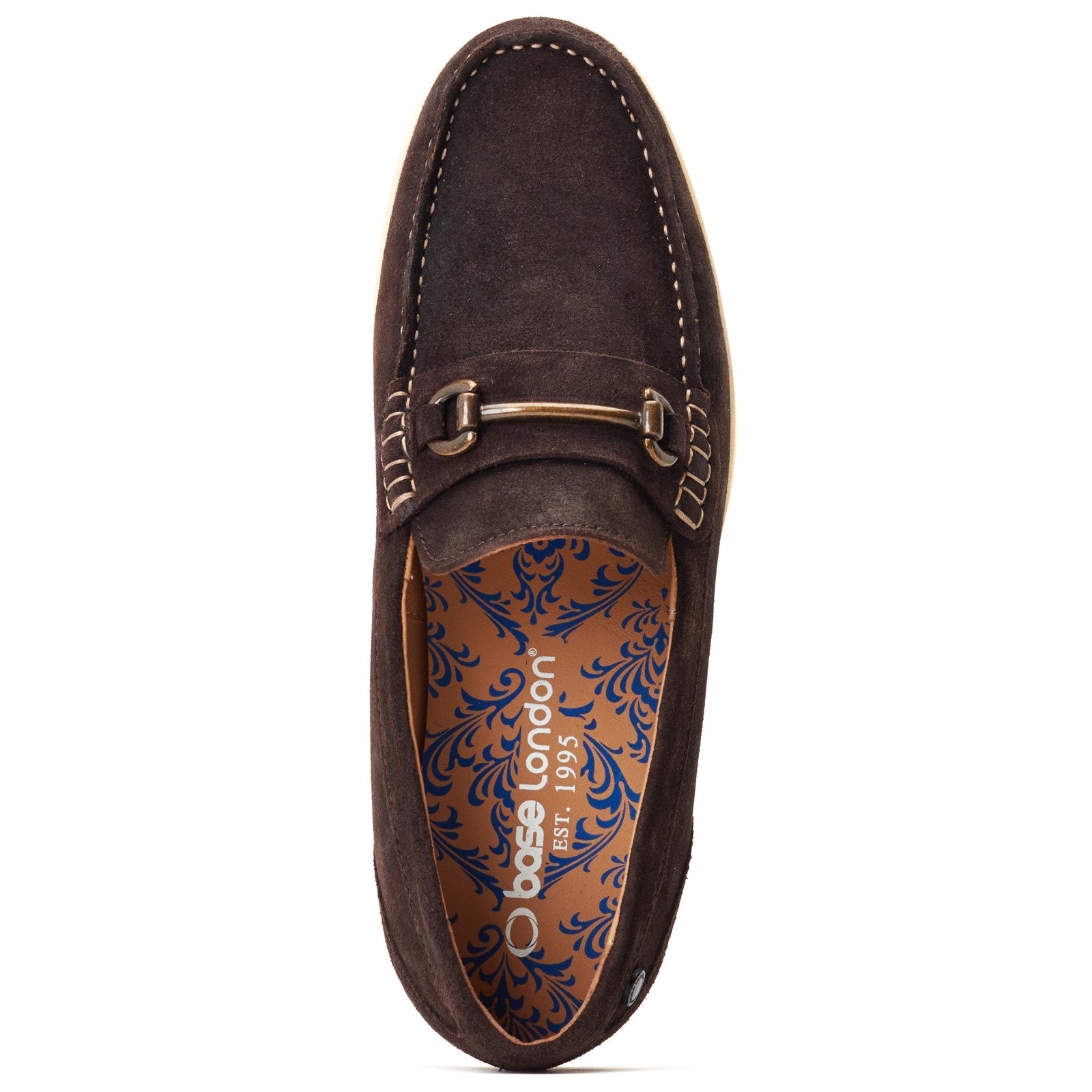 Base London SNAPPER Mens Loafers Brown