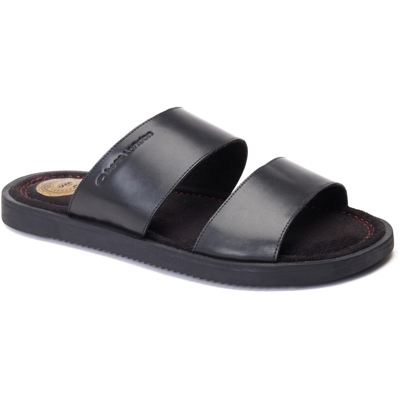 Base London MAVEN Mens Sandals Black