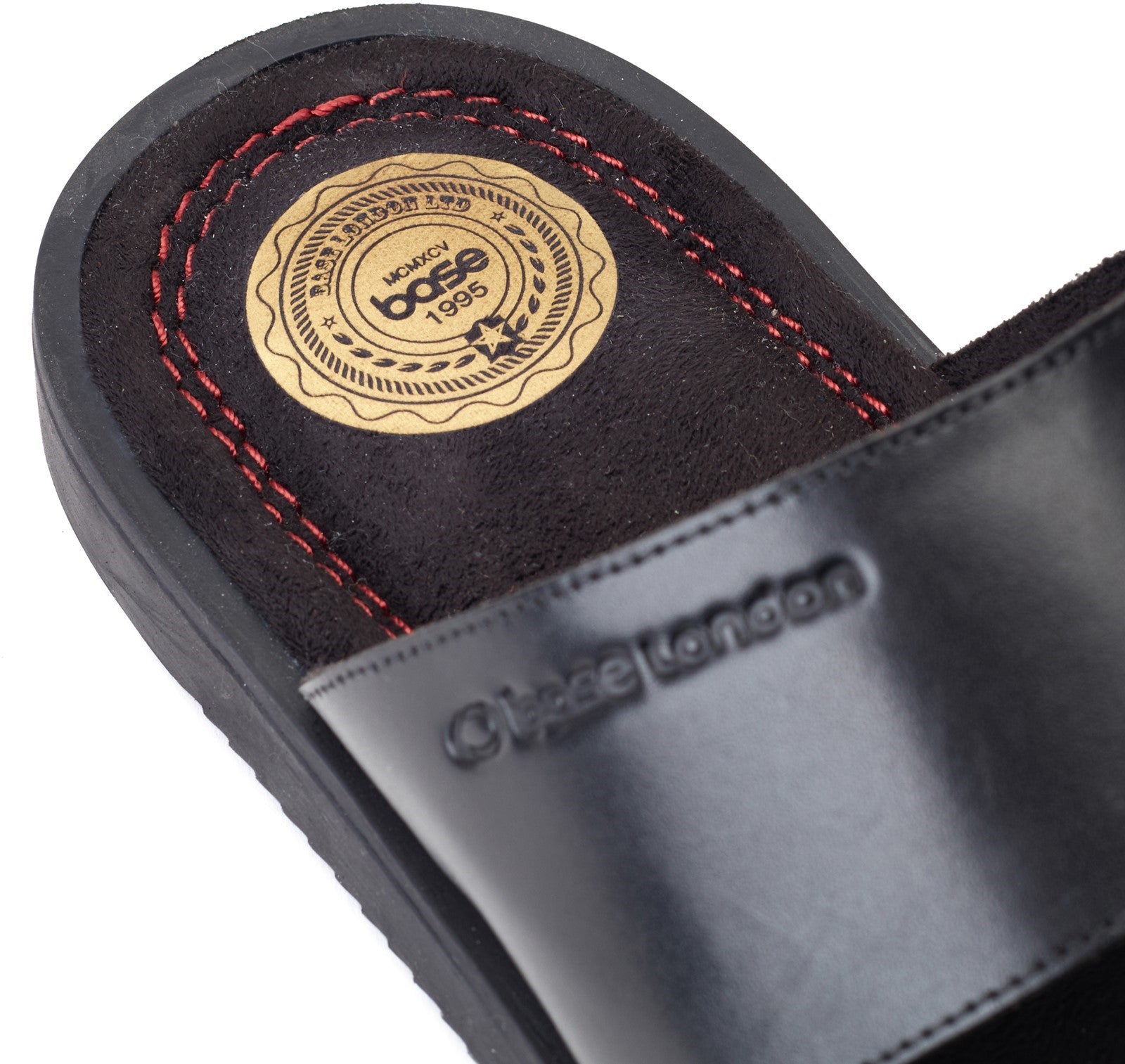 Base London MAVEN Mens Sandals Black