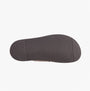 Base London MAVEN Mens Sandals Brown bottom view showing rubber sole with textured grip pattern.