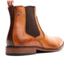 Base London SCOUT Mens Boots Tan side view showcasing leather upper and elasticated side panel.