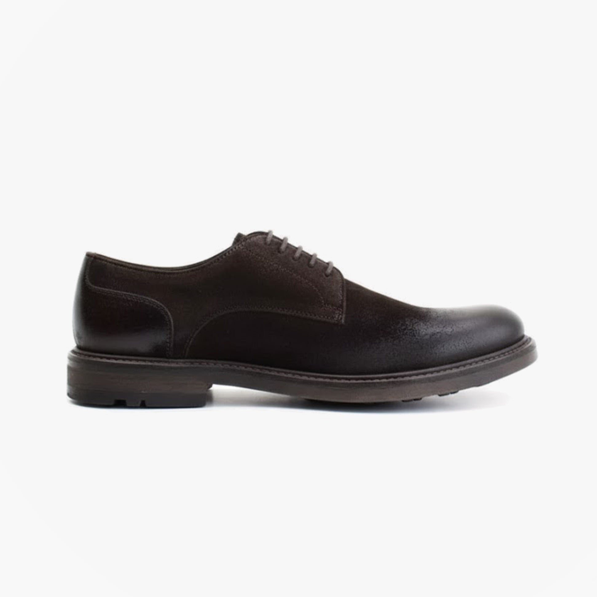 Base London NITROGEN Mens Shoes Greasy Brown