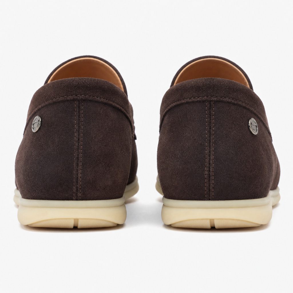 Base London SNAPPER Mens Loafers Brown