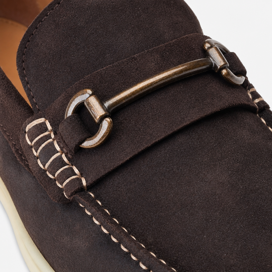 Base London SNAPPER Mens Loafers Brown