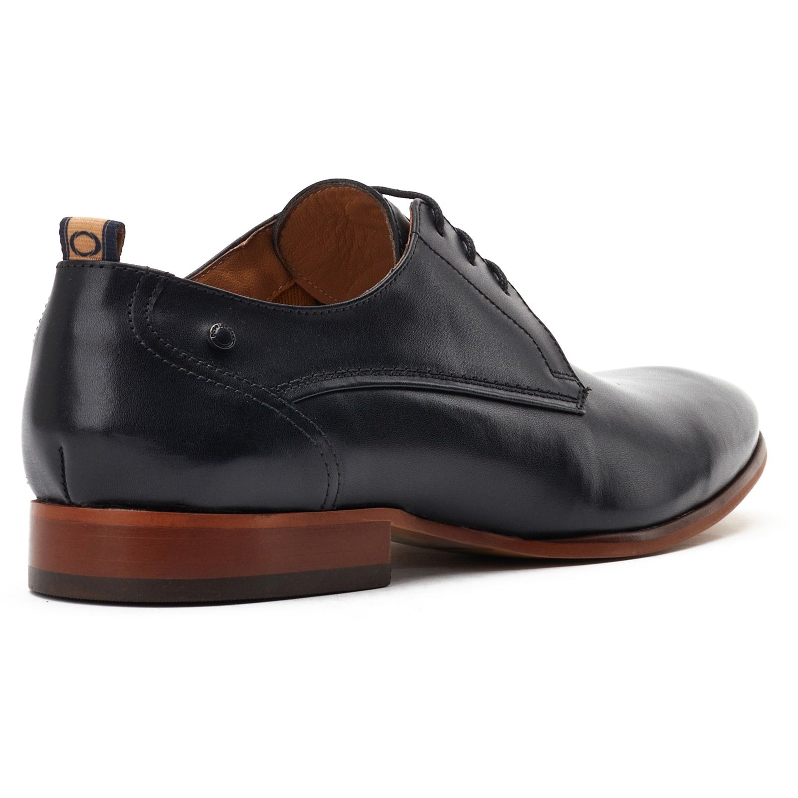 Base London GAMBINO EXCEL Mens Derby Shoes Black