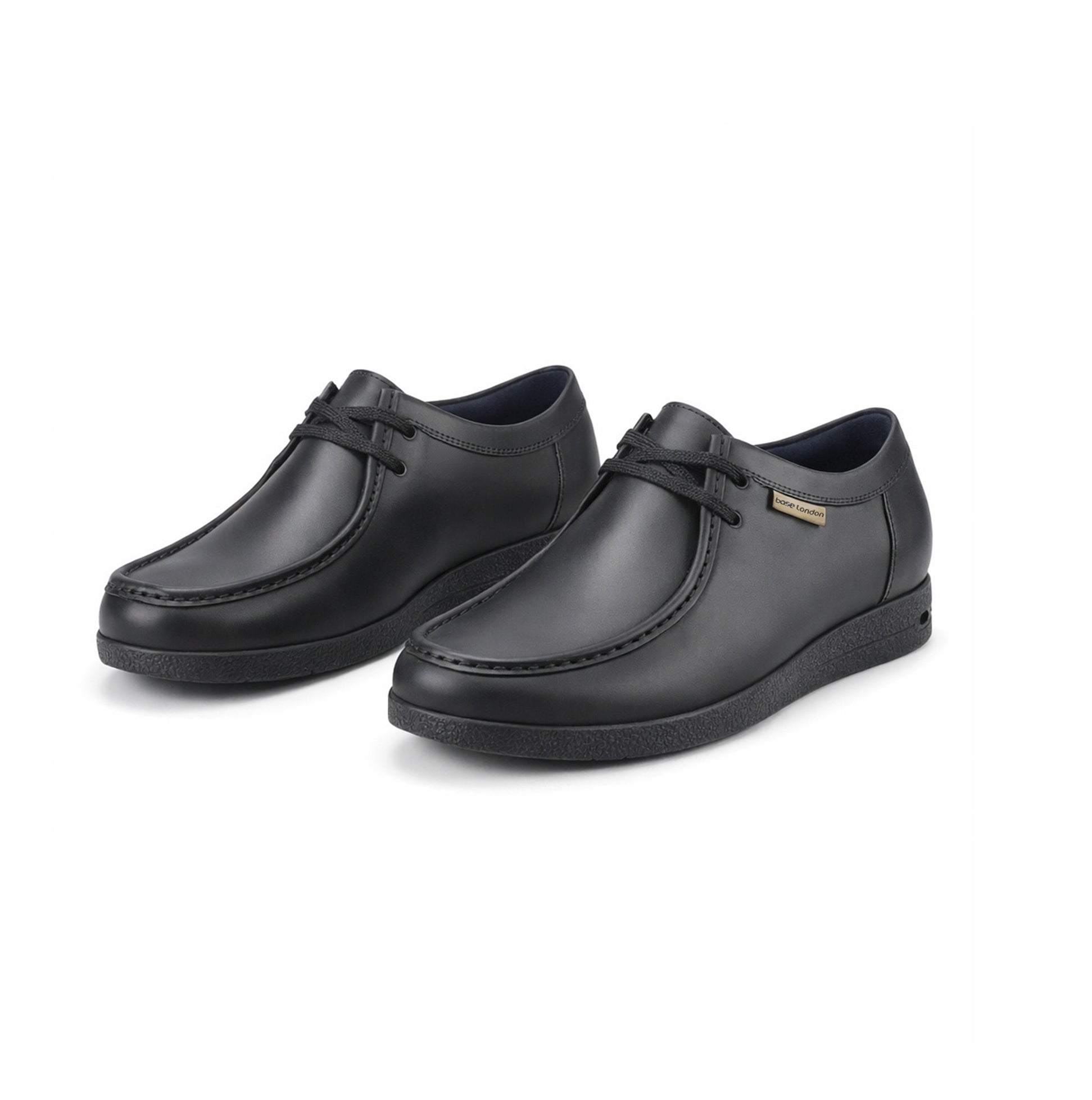 Base London KOKO Mens Moccasins Black