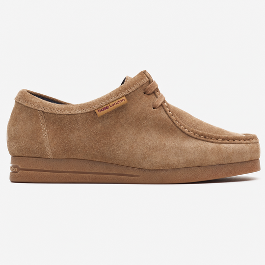 Base London KOKO Mens Moccasins Taupe