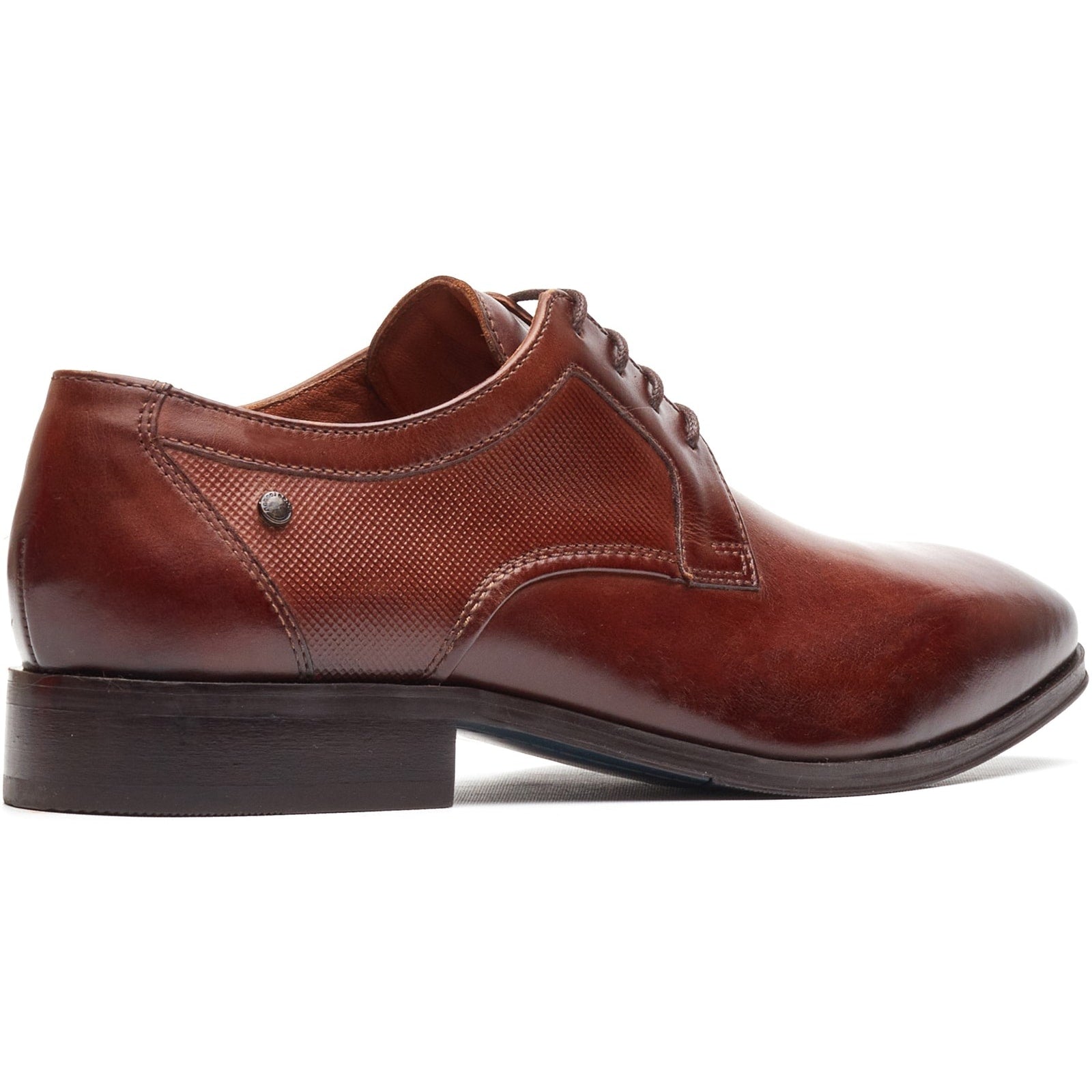 Base London DOME Mens Derby Shoes Tan