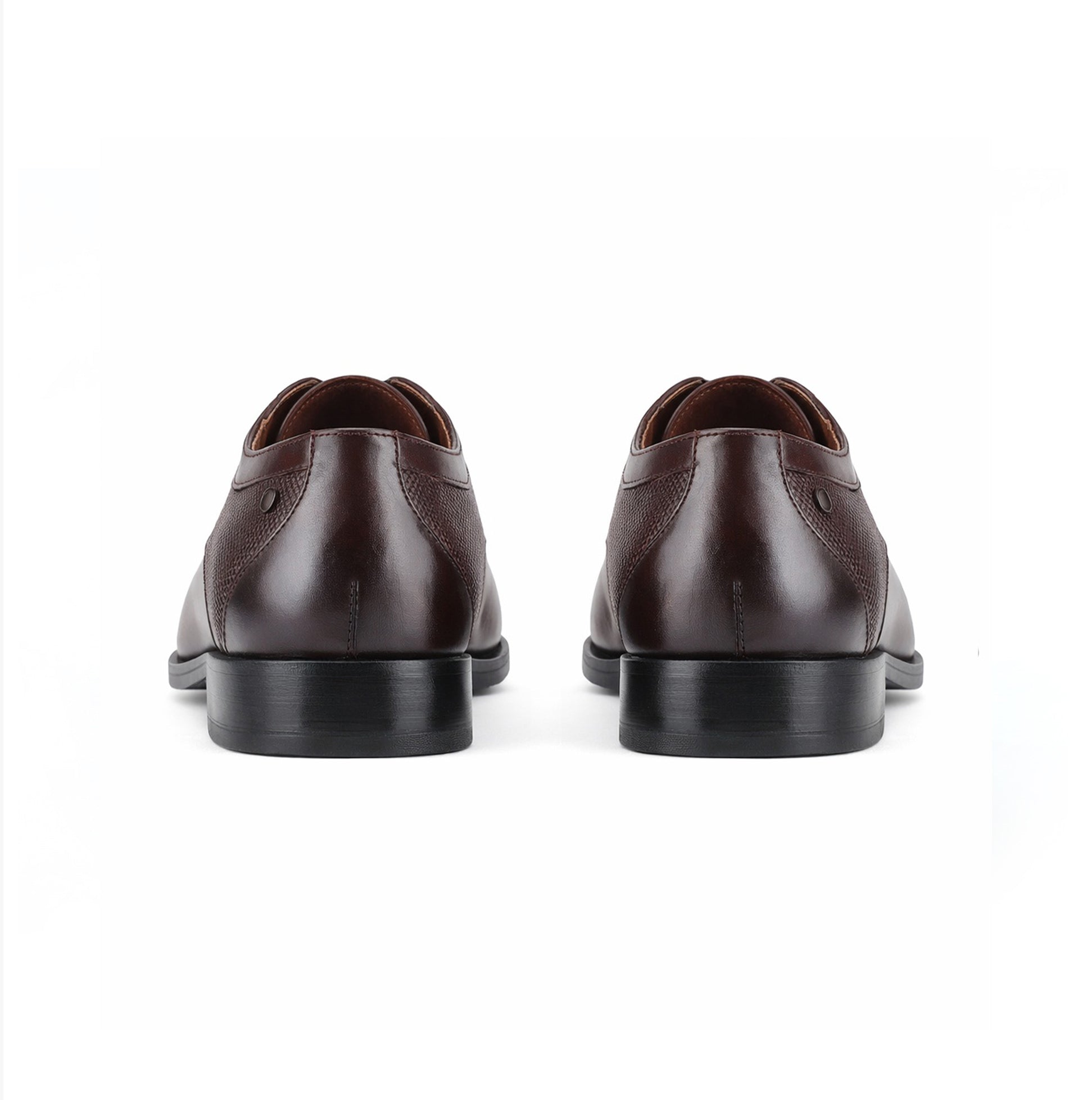 Base London DOME Mens Derby Shoes Brown