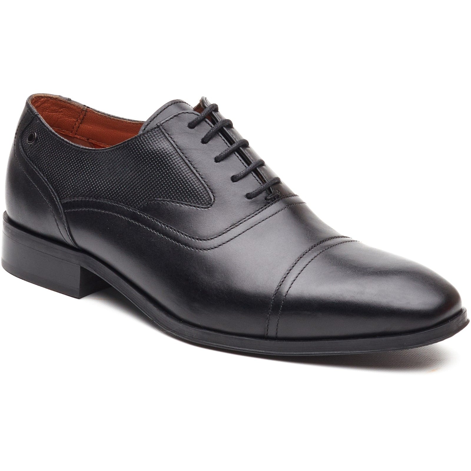 Base London PORTICO Mens Oxford Shoes Black