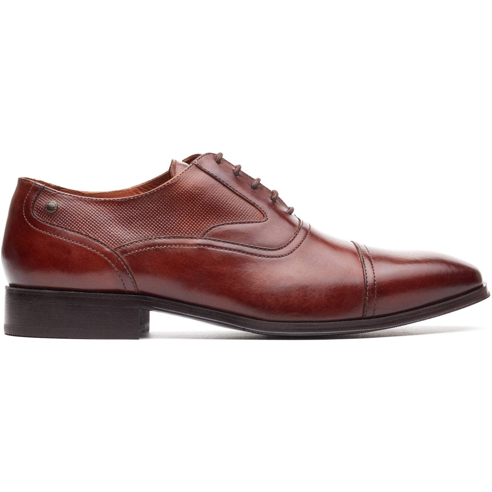 Base London PORTICO Mens Oxford Shoes Tan