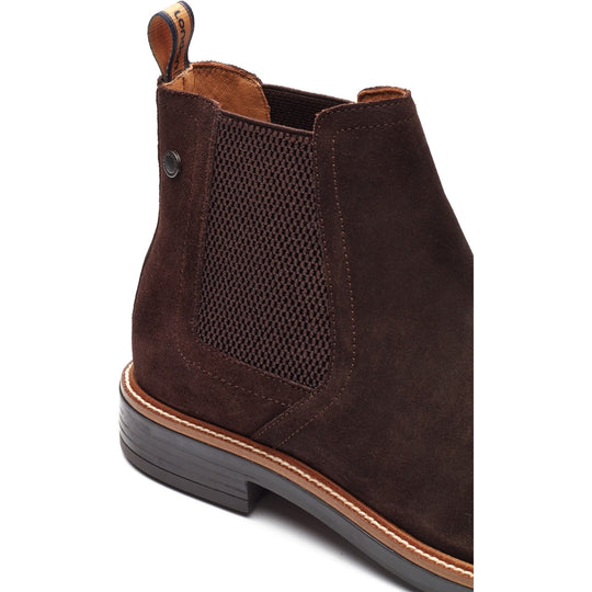 Base London SUSSEX Mens Chelsea Boots Brown