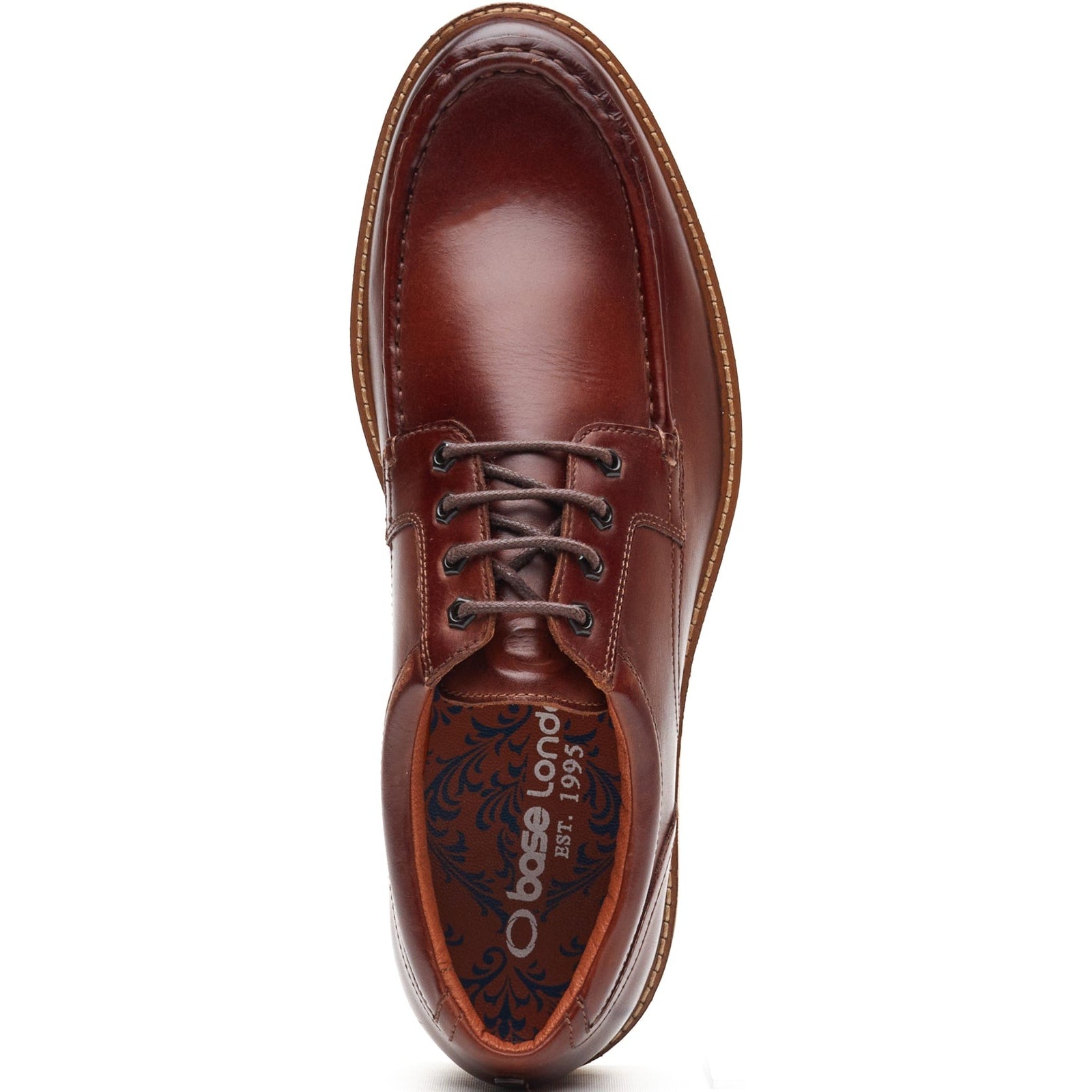 Base London LANGDON Mens Casual Shoes Tan