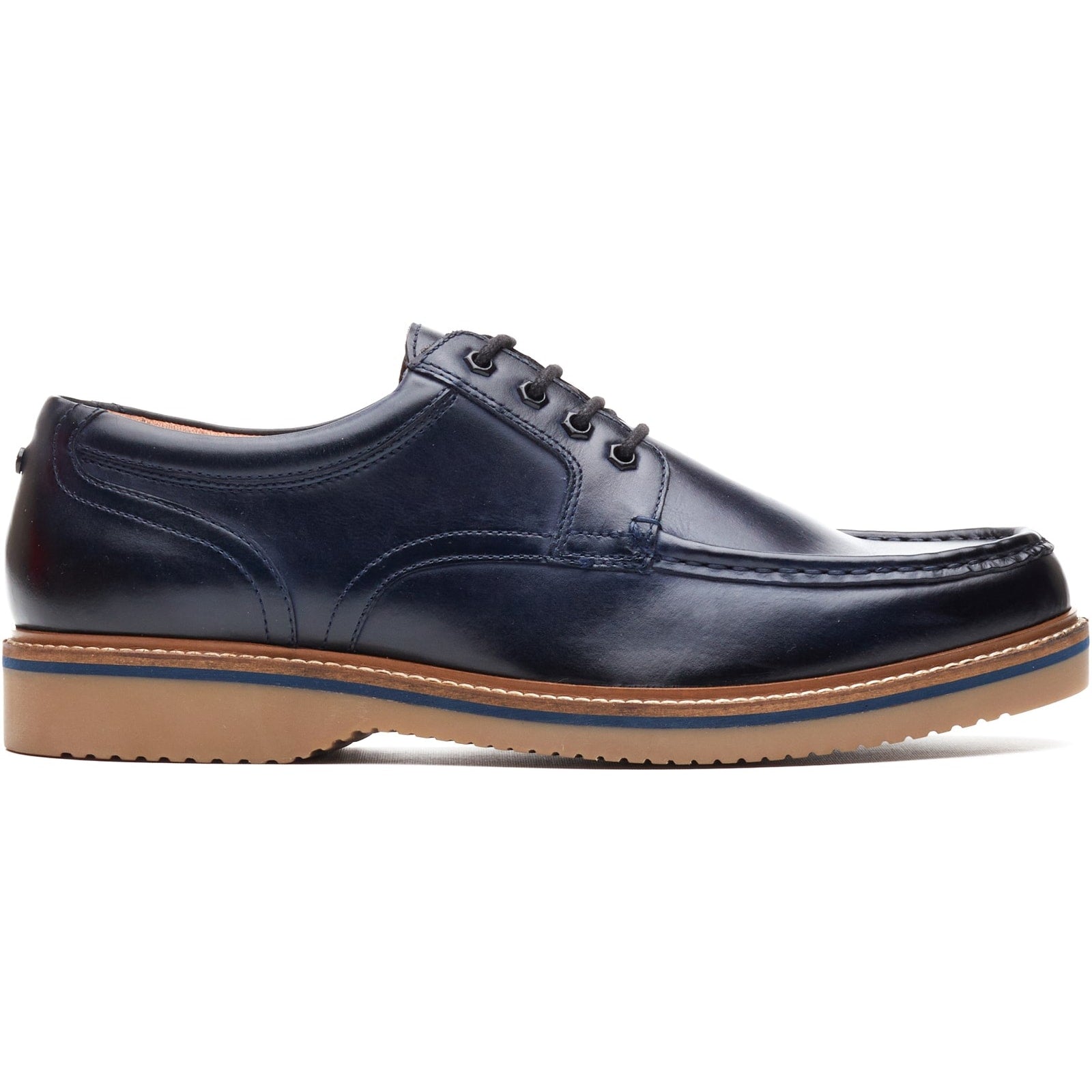 Base London LANGDON Mens Casual Shoes Navy