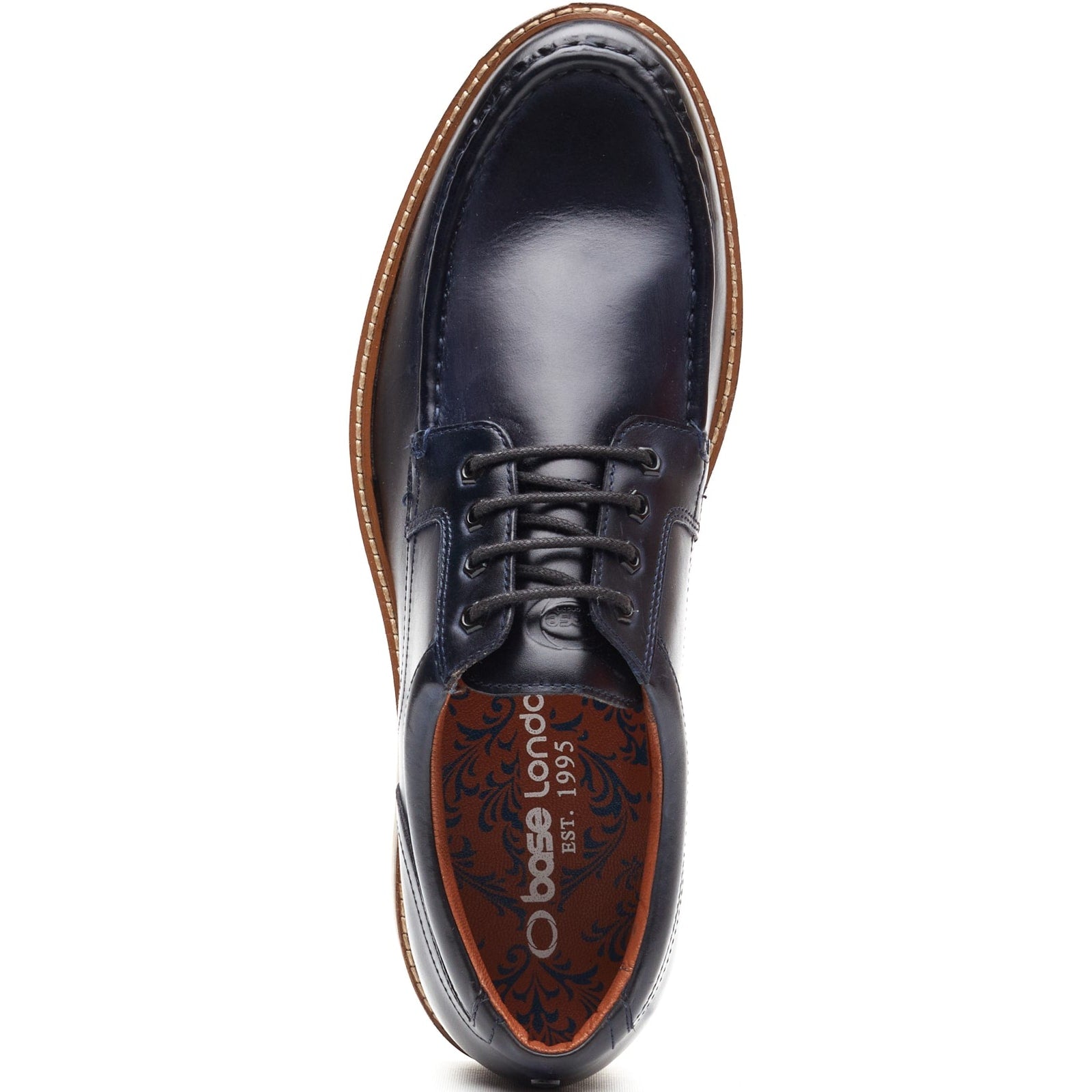 Base London LANGDON Mens Casual Shoes Navy