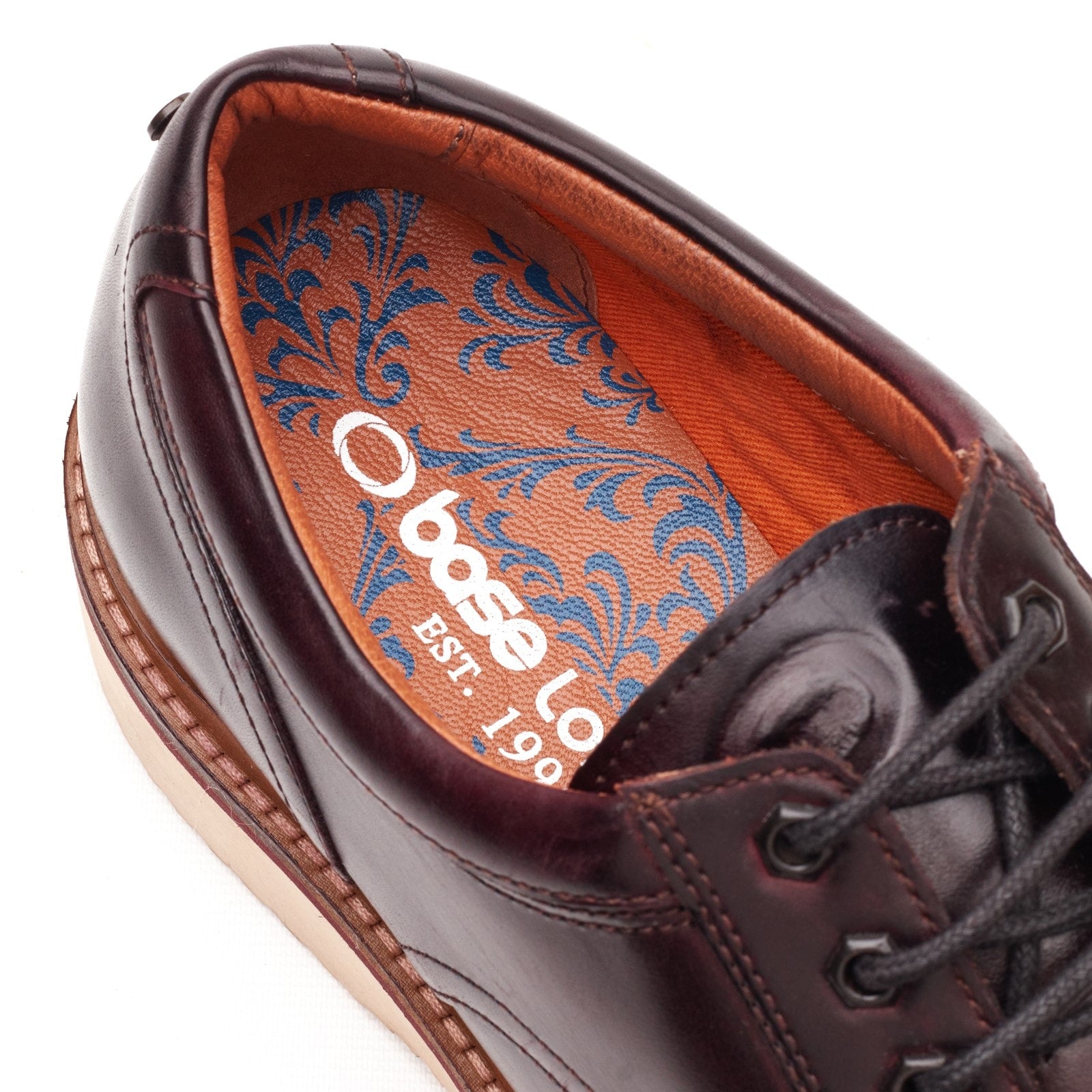 Base London LANGDON Mens Casual Shoes Brown